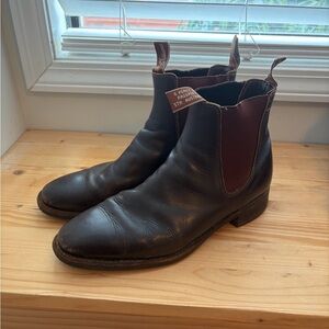 RM Williams Men's Brown Leather Chelsea Boots AU10.5 (US11)